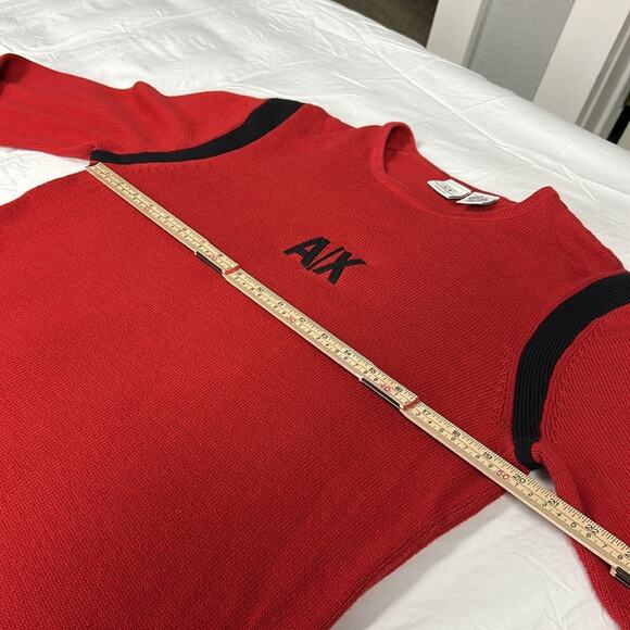 Vintage Armani Exchange Long Sleeve Sweater Women’s Size Large - Picture 5 of 7
